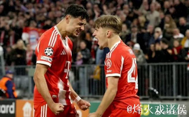 17岁拜仁天才刷新欧冠纪录,闪耀全场 17岁拜仁天才刷新欧冠纪录,闪耀全场